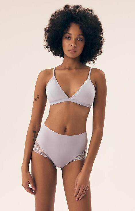 42580 Passy Дамски слипове 2 бр. Henderson - лилаво-бежово