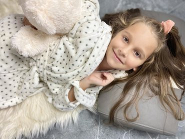 367 Детски халат Melanie Forex - екрю