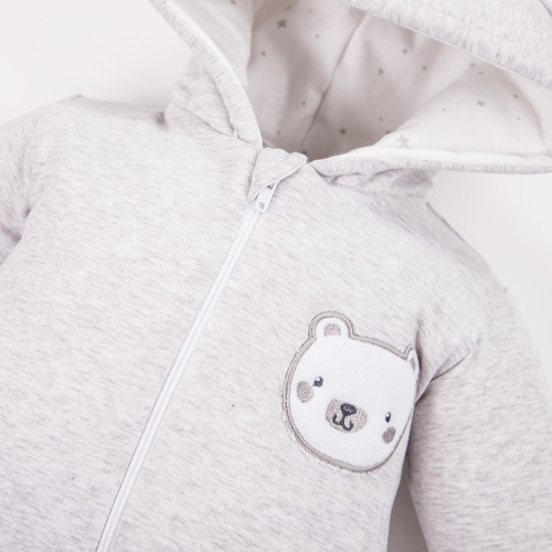 Анцуг с качулка Run & Fun Eevi - сив