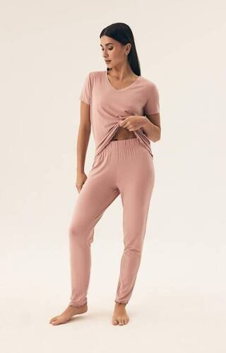 42680 Дамска пижама Noves Henderson - пясък