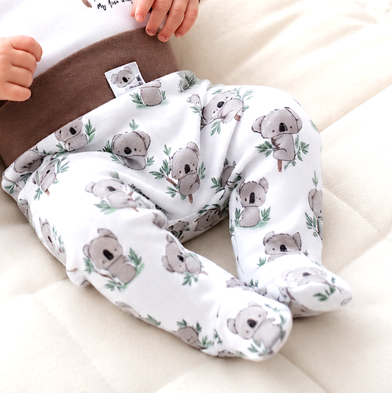 ABN-5210 Бебешки гащеризон Nini Sweet Koala 100% органичен памук