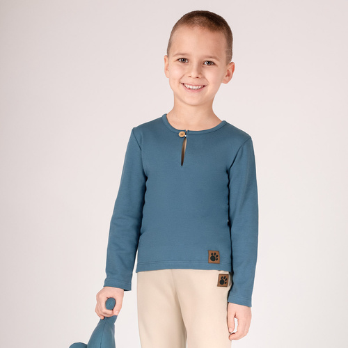 215140 Памучна блуза Eddy с дълъг ръкав Nicol