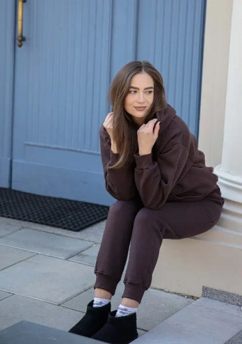 Комплект дамски анцуг Randi Dkaren - шоколад