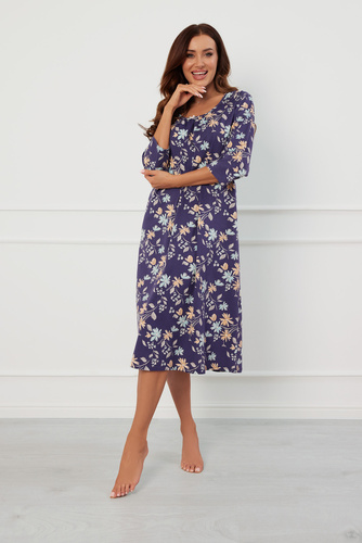 Нощница Pulia, 3/4 ръкав Италианска мода - принт 