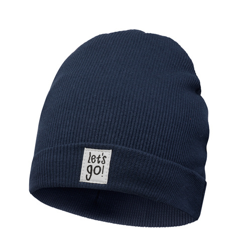 Lets Go Детска шапка Пинокио ​​- тъмносиня
