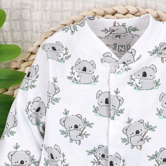 ABN-5206 Бебешки гащеризон Nini Sweet Koala 100% органичен памук