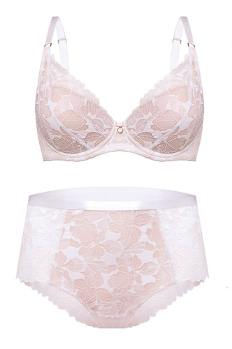 Дамски високи бикини Hanna DW56 Nipplex с дантела, пълен и удобен крой