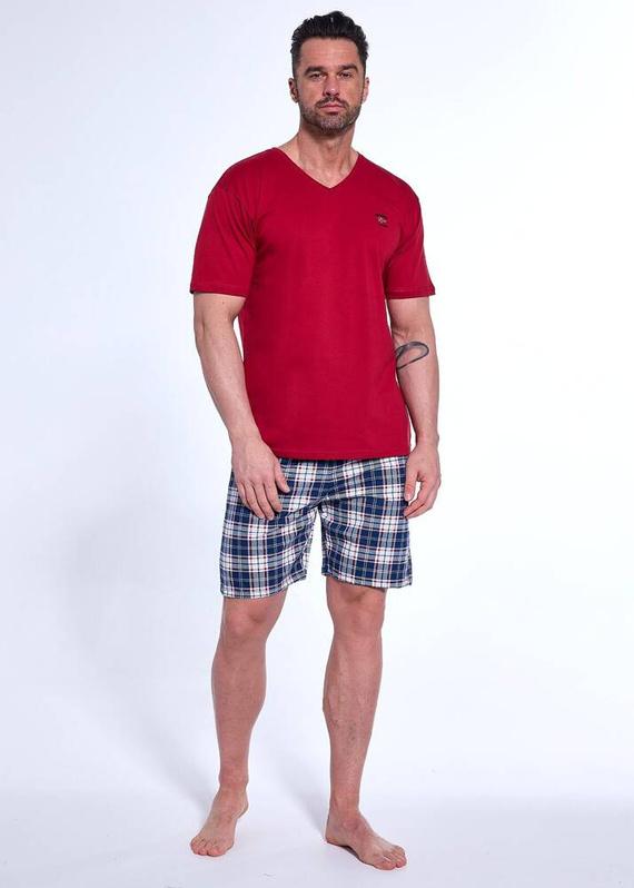 326/180 Мъжка пижама Norway Cornette, бордо