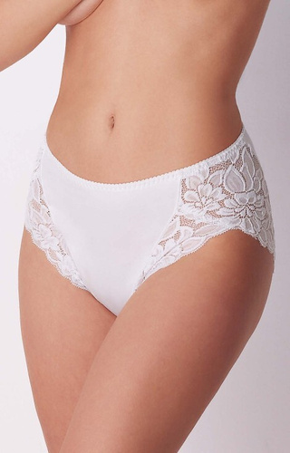 ADC89 Дамски гащички Midi Cotonella бели