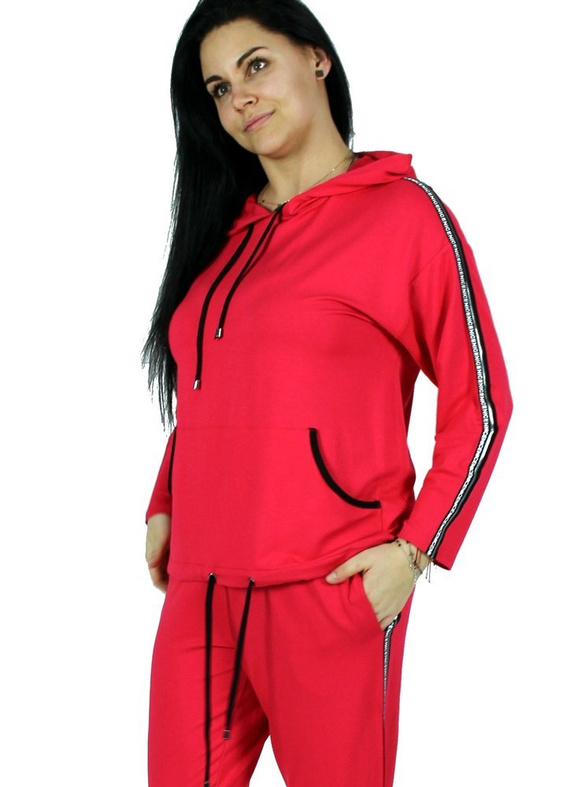 459 Nice Forex дамски спортен костюм - малинов