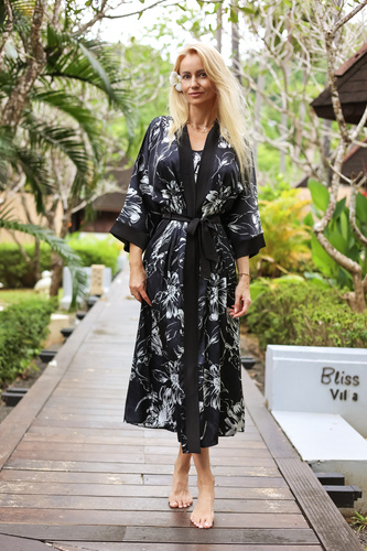 Сицилия Дамски халат Kalimo - glamour