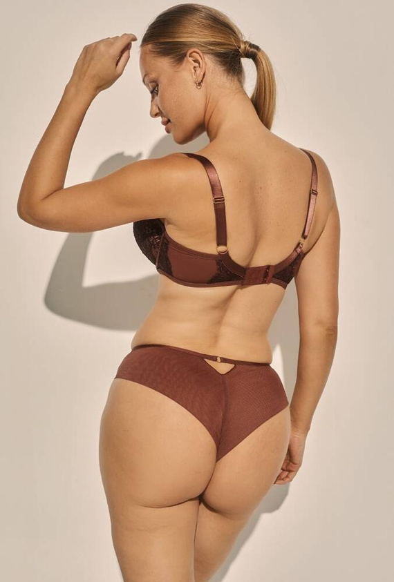 SC-1136 Мек сутиен Praline Kinga - кафяв