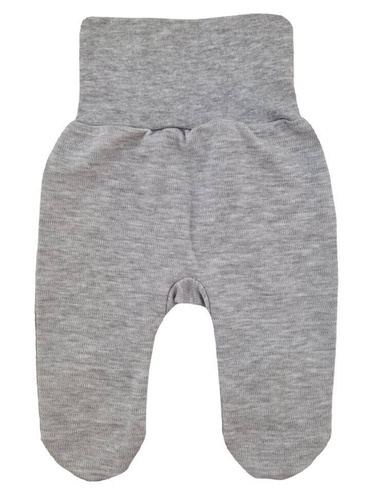 Памучен спален костюм "Lines" Terjan - сив