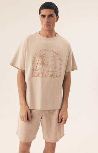 42604 Мъжка пижама Sand Core Henderson - гола