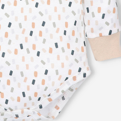 ABN-5323/KRE Органично памучно боди Нини принт