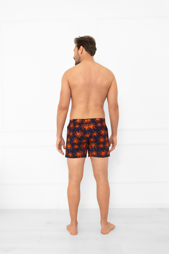 Oskar - свободни мъжки боксерки с щампа на октопод | Италианска мода