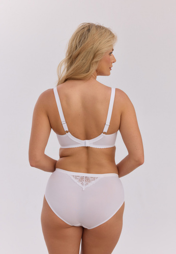 Сутиен soft Gaia Kiara BS051 бял – стабилна бродерия за по-голям бюст