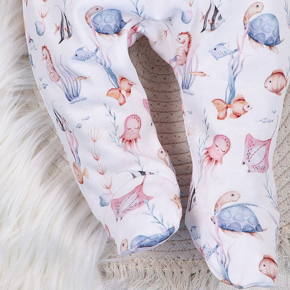 ABN-5484 Спални костюми Underwater World Nini от органичен памук