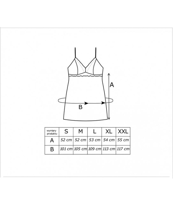 Нощница Gabi Donna - червена