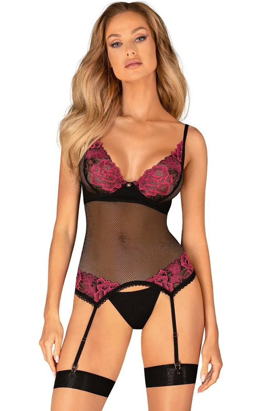 Rosenty Gorset Obsessive - czarny