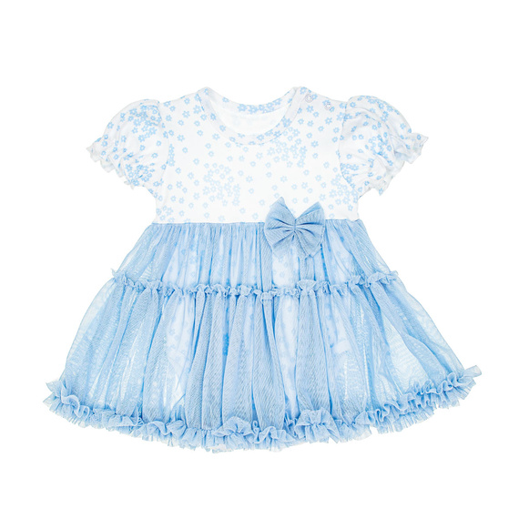 213159 Боди рокля "Нели" Никол - синьо