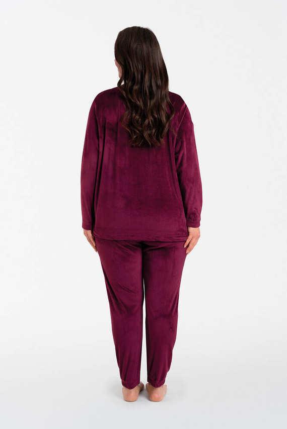 Дамски комплект Akara Italian Fashion - бордо 