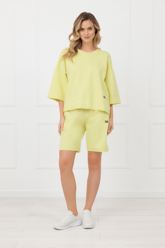 Блуза Kaori Italian Fashion 3/4 ръкав памук