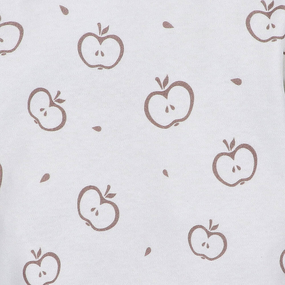 ABN-5294/JAB Happy Apples Органично памучно боди Нини принт