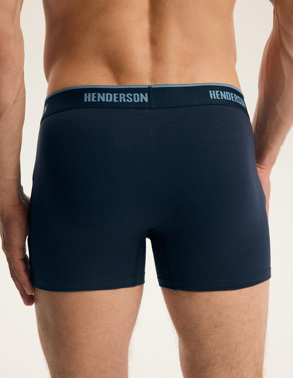 Мъжки боксерки Henderson 44515 Brex2 2 броя памучни с широка ластична лента с лого