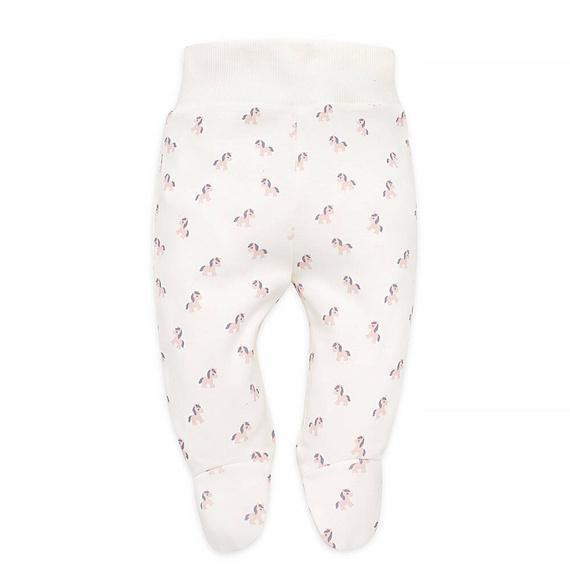 Бебешки спални костюми Lovely Day Pinocchio - коне в цвят екрю