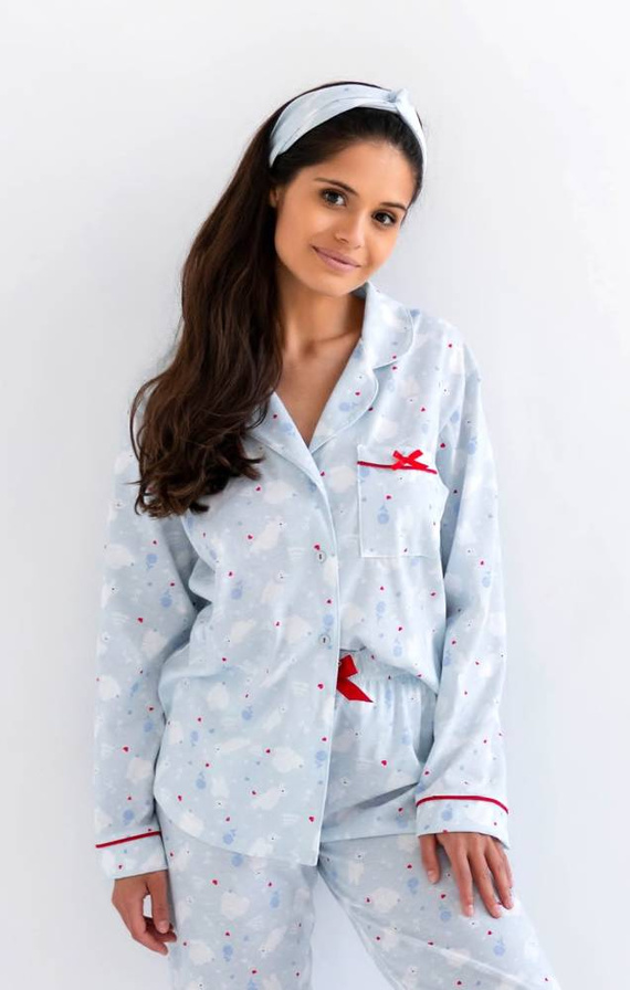 White bear Kids Sensis лента за глава за момичета - синя