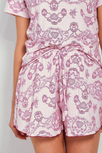 3332 Дамска пижама Tara Taro - розова