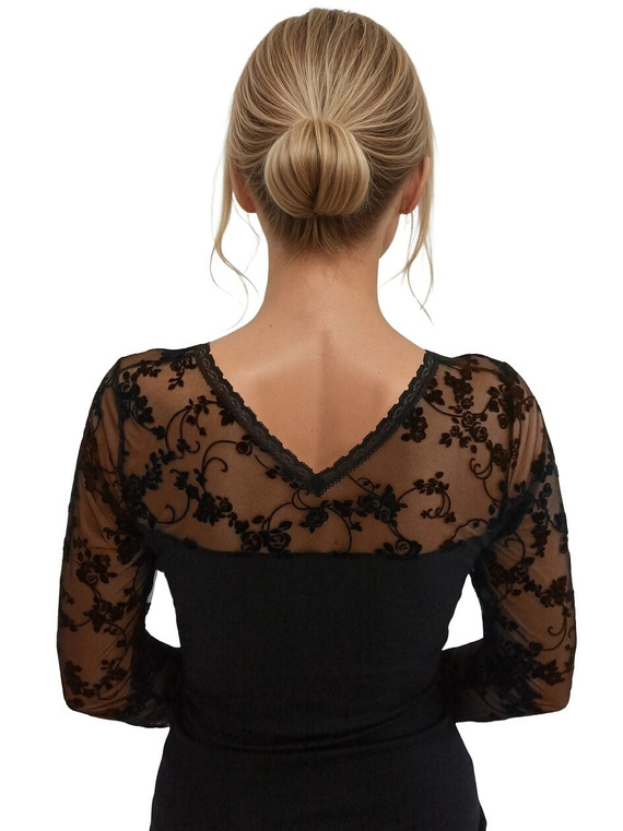 Дамска блуза Eldar Amalia - вискоза, дълъг ръкав, елегантна