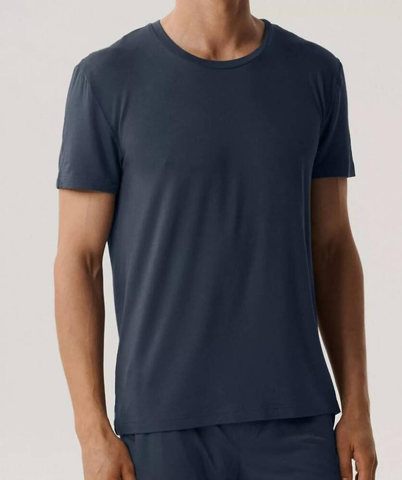 BNMP-005 Мъжка пижама с къс ръкав, атлантическо-тъмно синьо