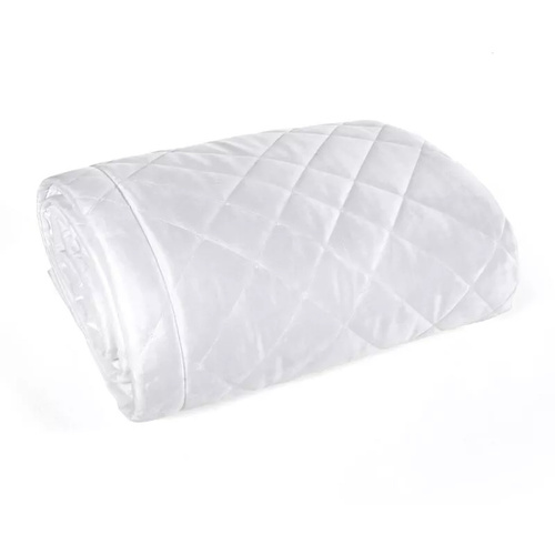 Ria 6 Декоративно кадифено кувертюра европердета бяло