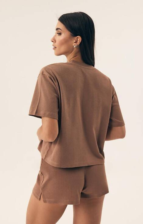 42780 Дамска пижама Nilsa Henderson - кафе