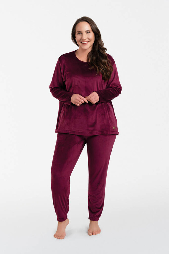 Дамски комплект Akara Italian Fashion - бордо 