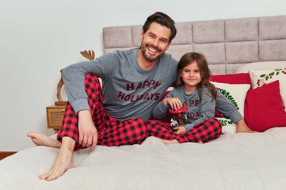 7345 Детска пижама Doctor Nap Dark Grey - 100% памук