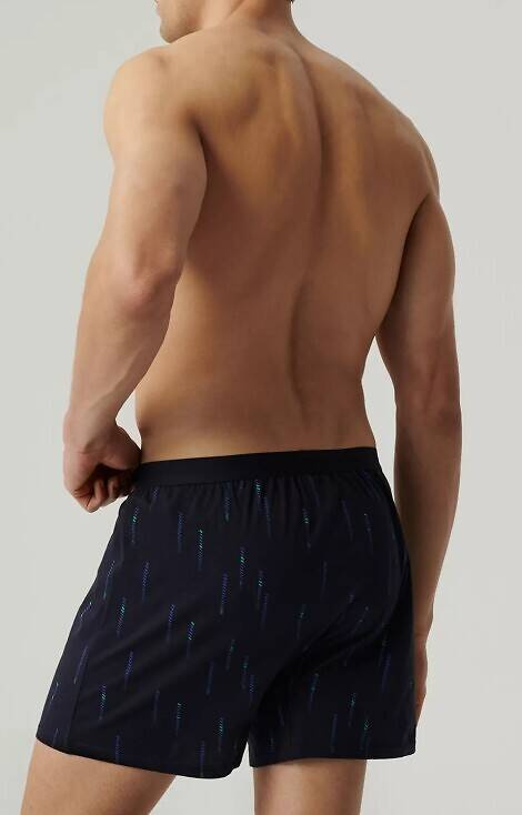 2MBX-074 Мъжки боксерки Atlantic - тъмносини