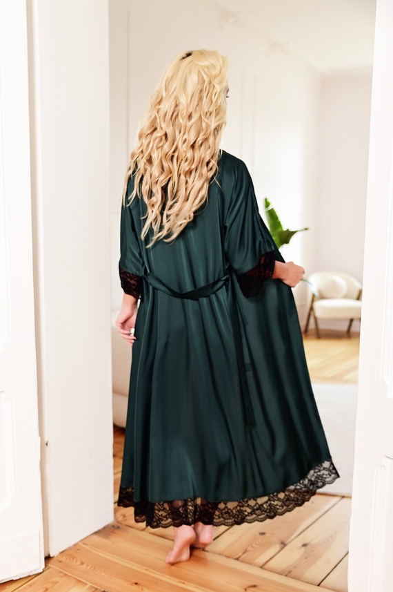 Суматра Дамски халат Kalimo - зелен