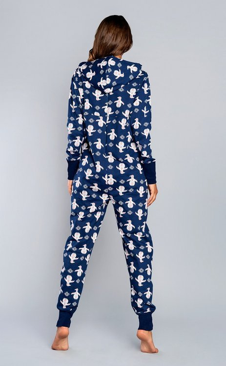 Дълъг дамски гащеризон Nana Италианска мода - червен 