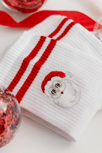 Art.136 Мъжки коледни чорапи Steven - 146 бели