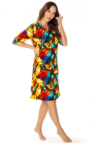 86678 Нощница Vitrage Seagull, цветен принт