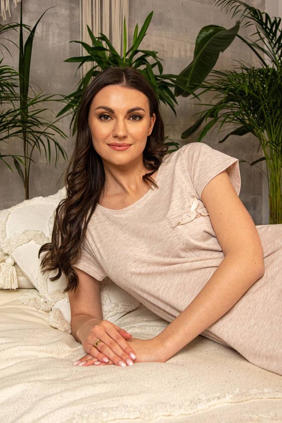 677 Mariposa II Forex нощница - бежов меланж