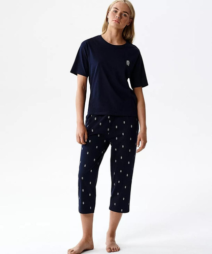 Дамска пижама Atlantic NLP-511 100% памук комфорт 3/4