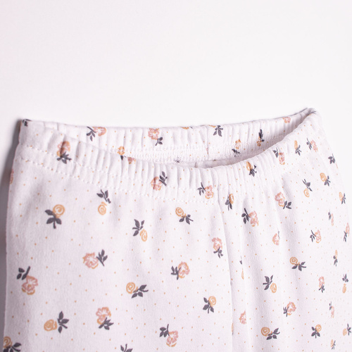 Nicol 220036 детска пижама за момиче 100% памук мека цветя