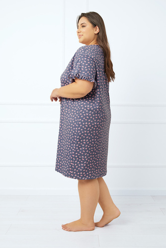 Lotte дамска риза с къс ръкав Италианска мода - принт