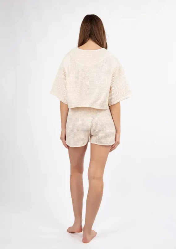 DK-K-W02 Дамски комплект Dkaren - екрю