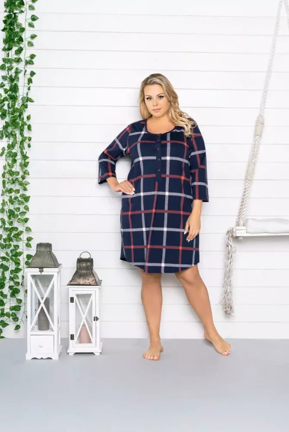 Izera дамска риза за кърмене и хранене с 3/4 ръкав Италианска мода - принт