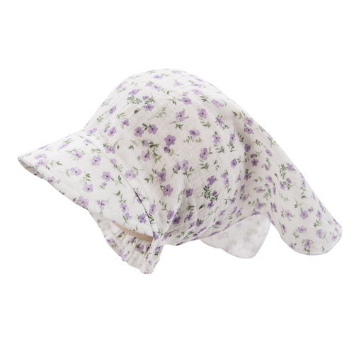 Бейзболна шапка от муселин Meadow Eevi - екрю